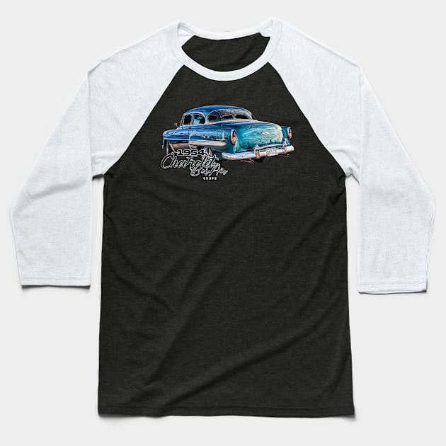 1954 Chevrolet BelAir Coupe Baseball T-Shirt by Gestalt Imagery